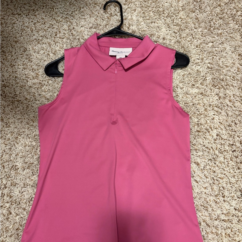 Tommy Bahama Pink Golf Polo